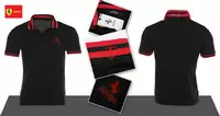 t-shirt ferrari acheter high collar hommes short sleeve boutique italie noir